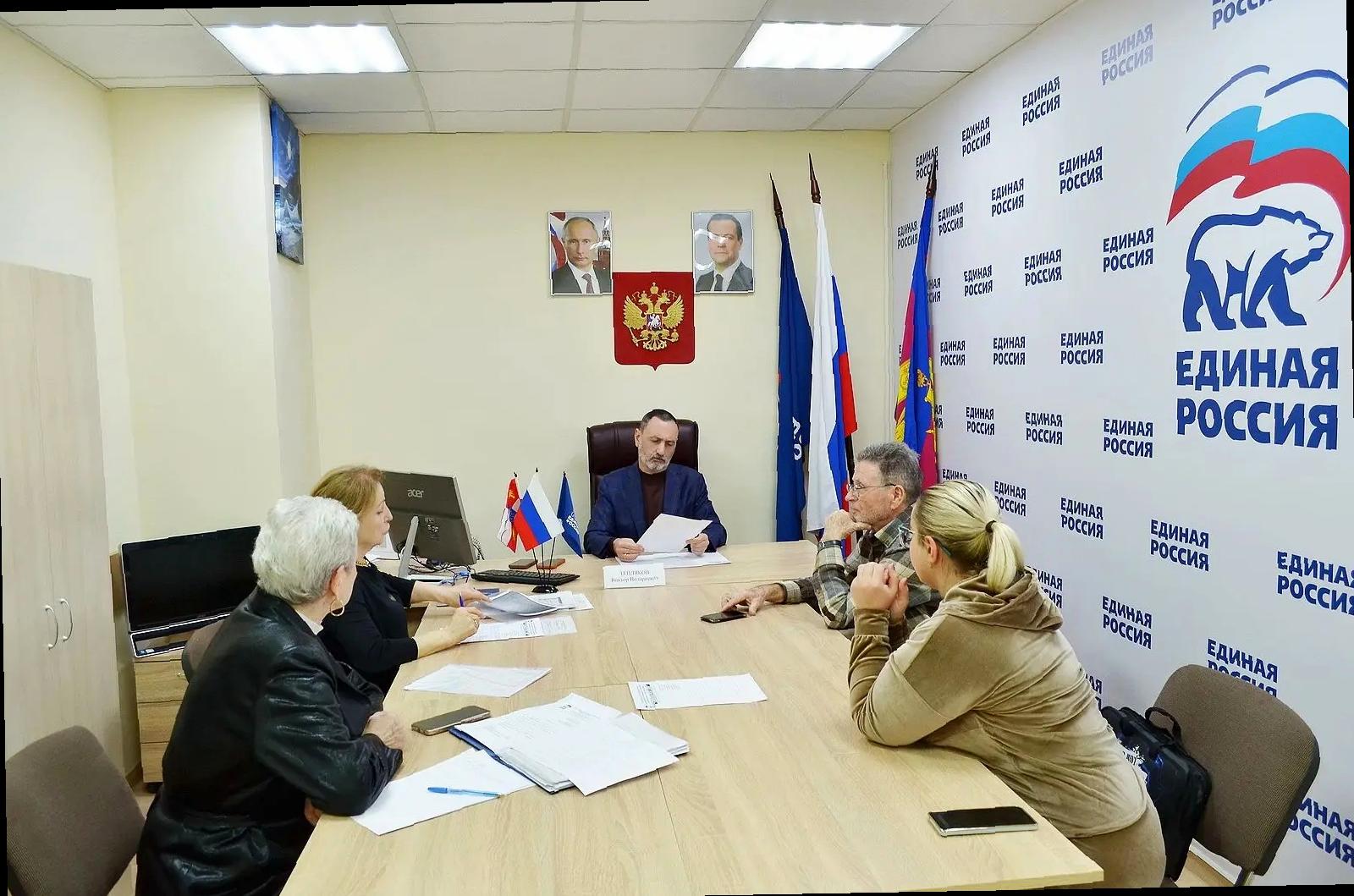 «Виктор Тепляков встретился с семьями участников СВО»
