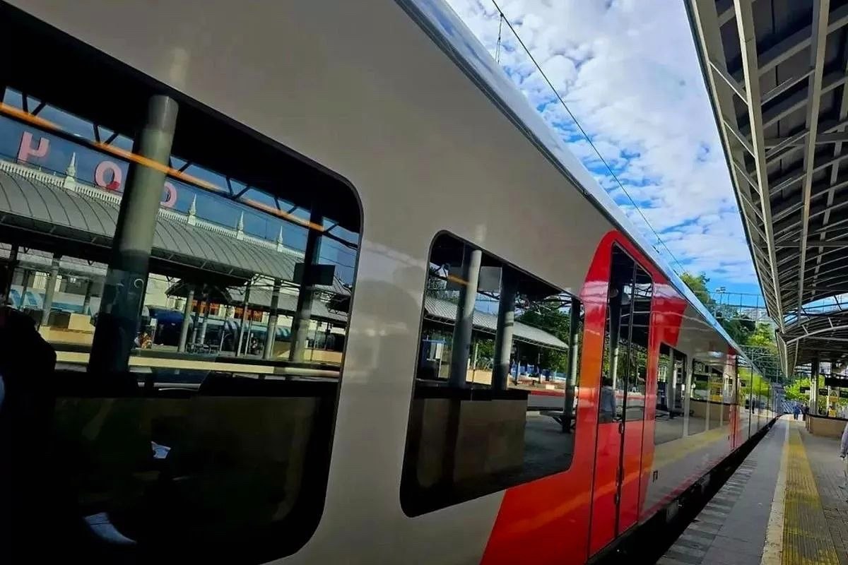 Девять новых электропоездов будут запущены в Краснодарском крае до конца 2026 года