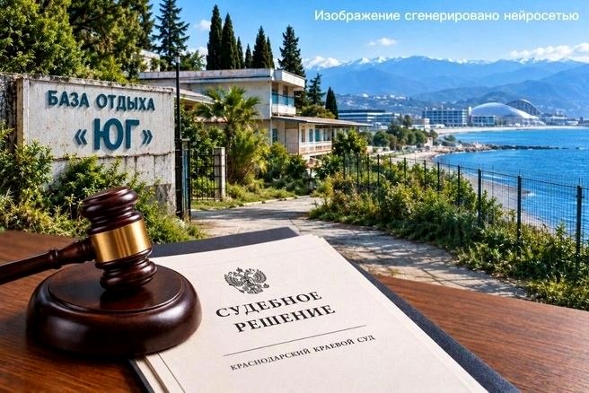Базу отдыха «Юг» в Сириусе обязали снести из-за нецелевого использования земли