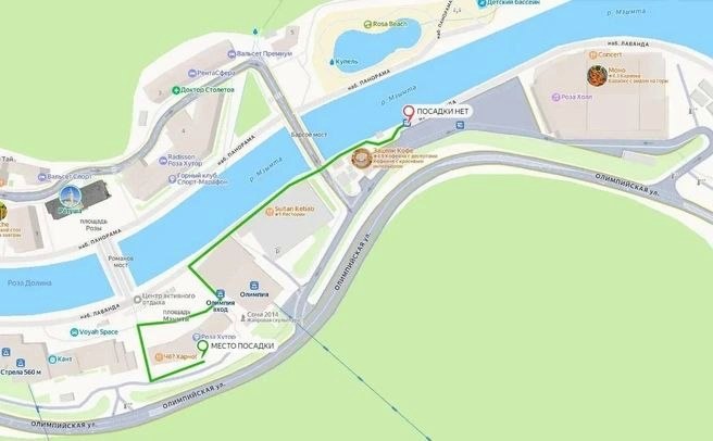 Добавлена новая остановка для автобуса №500 в Олимпийском парке Сочи